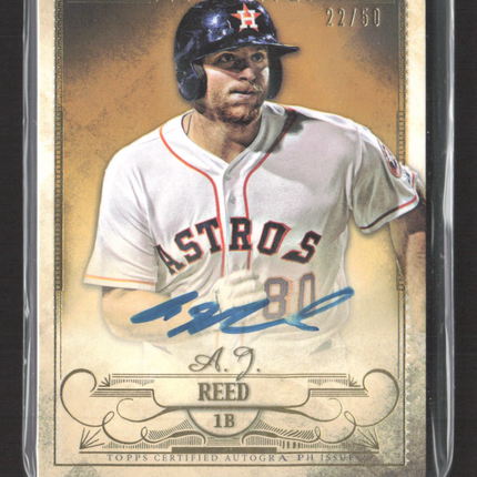 2016 Topps Five Star A.J. Reed Auto #FSA-ARE 22/50