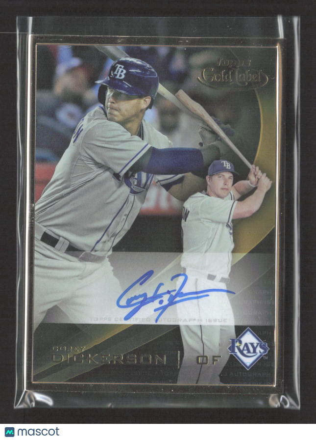 2016 Topps Gold Label Corey Dickerson Auto #GLFA-CD