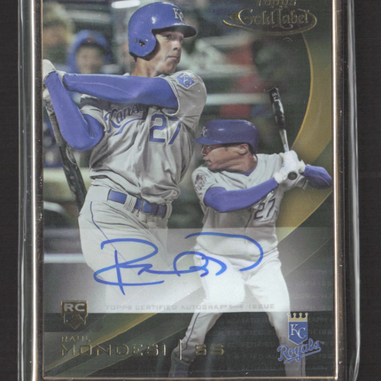 2016 Topps Gold Label Raul Mondesi Auto #GLFA-RM RC