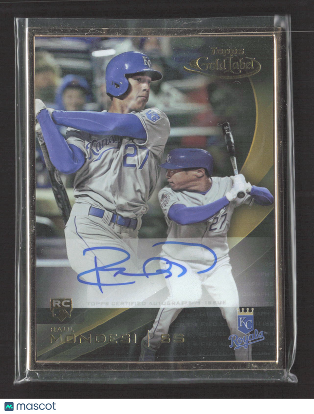 2016 Topps Gold Label Raul Mondesi Auto #GLFA-RM RC
