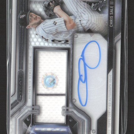 2016 Topps Strata Chris Sale #CAAR-CSA Patch Auto