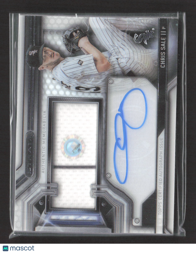 2016 Topps Strata Chris Sale #CAAR-CSA Patch Auto