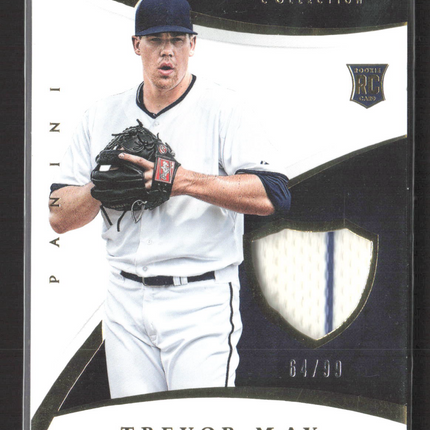 2015 Panini Immaculate Collection Trevor May #61 64/99 Jersey Patch