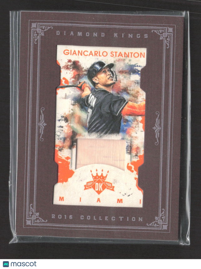 2016 Panini Diamond Kings Giancarlo Stanton #75 Game-used material 29/99