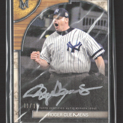 2025 Topps Museum Collection Roger Clemens #FMA-RC Museum Framed Auto Card 11/15
