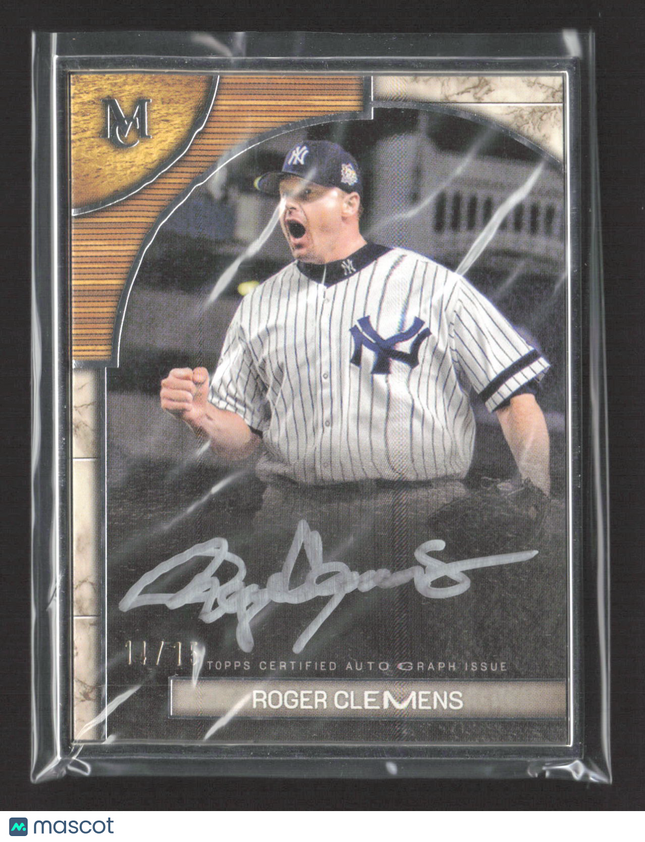 2025 Topps Museum Collection Roger Clemens #FMA-RC Museum Framed Auto Card 11/15
