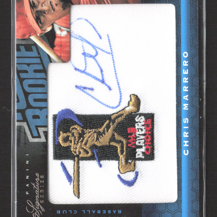 2012 Panini Signature Series Chris Marrero #107 Patch auto