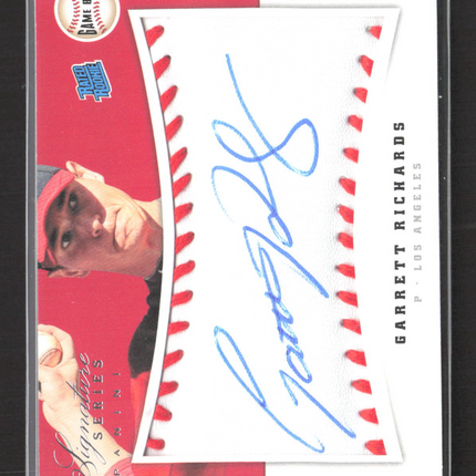 2012 Panini Signature Series Garrett Richards #118 240/299 auto