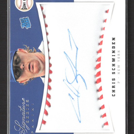 2012 Panini Signature Series Game Ball Chris Schwinden #109 234/299 auto