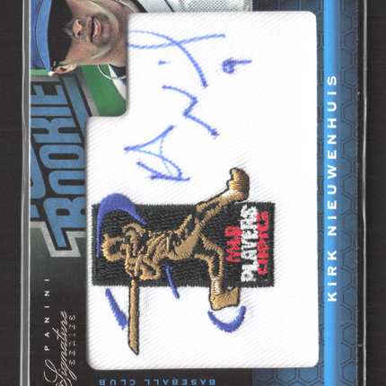 2012 Panini Signature Series Kirk Nieuwenhuis #131 MLB Players auto Patch /299