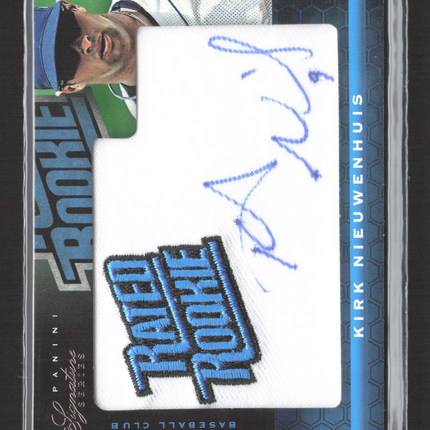 2012 Panini Signature Series Kirk Nieuwenhuis #131 /299 Rated Rookie Patch auto