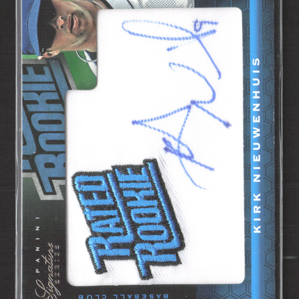 2012 Panini Signature Series Kirk Nieuwenhuis #131 Rated Rookie Patch /299 auto