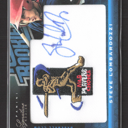 2012 Panini Signature Series Steve Lombardozzi #141 /299 MLB Players auto Patch