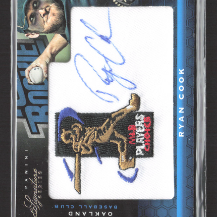 2012 Panini Signature Series Ryan Cook #140 Patch 080/299 auto