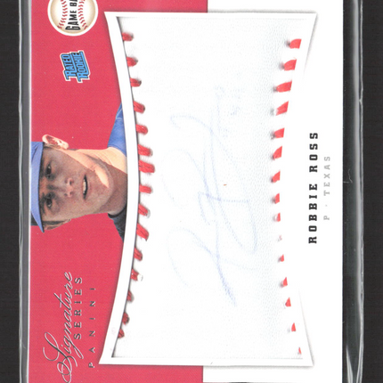 2012 Panini Signature Series Game Ball Robbie Ross #139 Rated Rookie 246/299