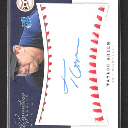 2012 Panini Signature Series Taylor Green #142 034/299 auto