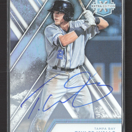 2017 Panini Elite Extra Edition Taylor Walls #89 auto