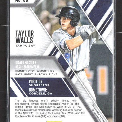 2017 Panini Elite Extra Edition Taylor Walls #89 auto