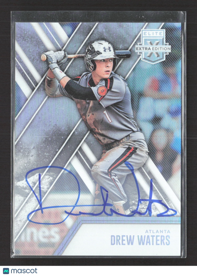 2017 Panini Elite Extra Edition Drew Waters #41 auto