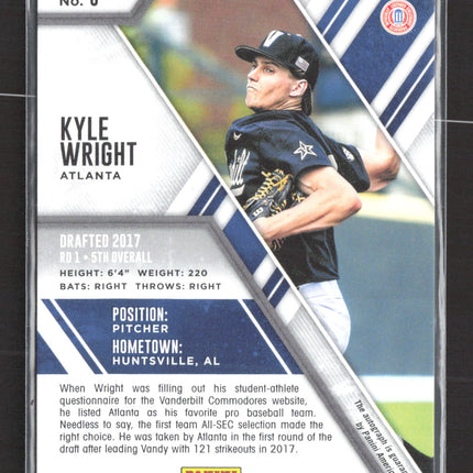 2017 Panini Elite Extra Edition Kyle Wright #5 auto