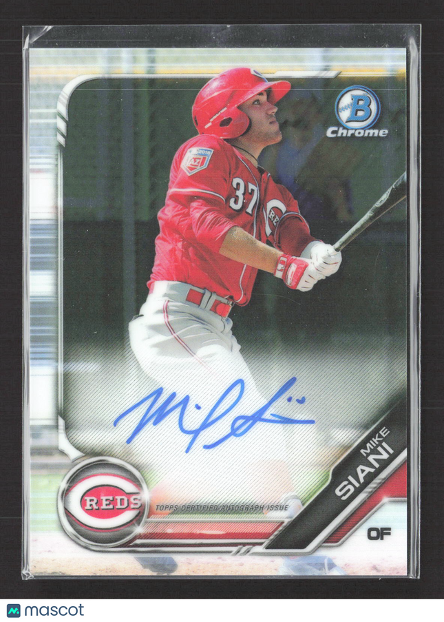 2019 Bowman Chrome Mike Siani #CPA-MS auto