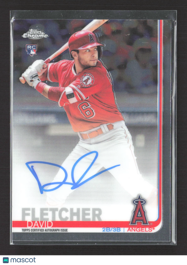 2019 Topps Chrome David Fletcher #RA-DF RC