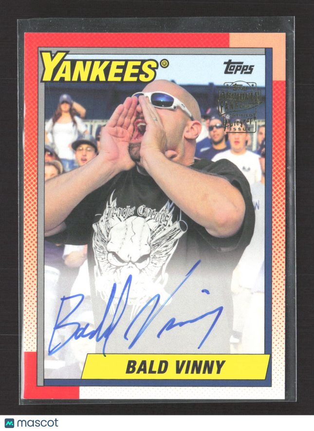 2017 Topps Archives Bald Vinny #FFA-BV Auto Fan Favorites