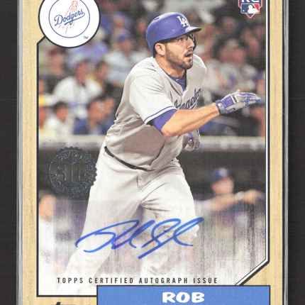 2017 Topps Baseball Update Series 1987 Topps Autograph Rob Segedin #87A-RSE Auto