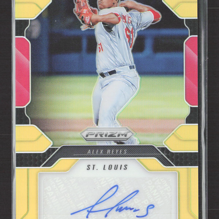 2017 Panini Prizm Alex Reyes #AP-AR 01/10 Gold Auto