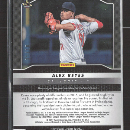 2017 Panini Prizm Alex Reyes #AP-AR 01/10 Gold Auto