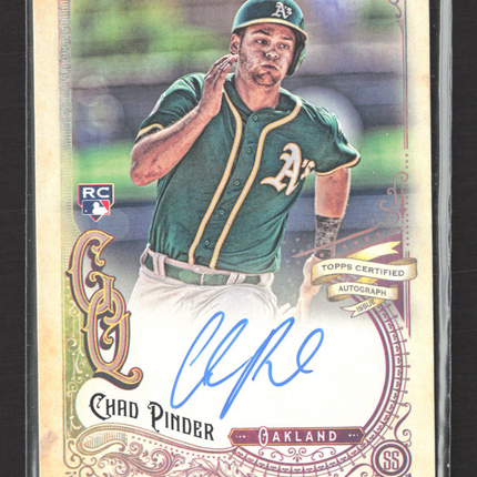 2017 Topps Gypsy Queen Chad Pinder #GQA-CP RC Auto