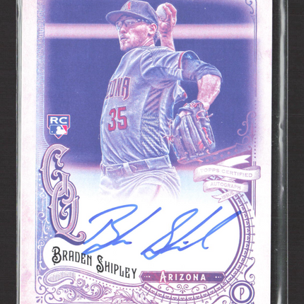 2017 Topps Gypsy Queen Braden Shipley #GQA-BSH Auto