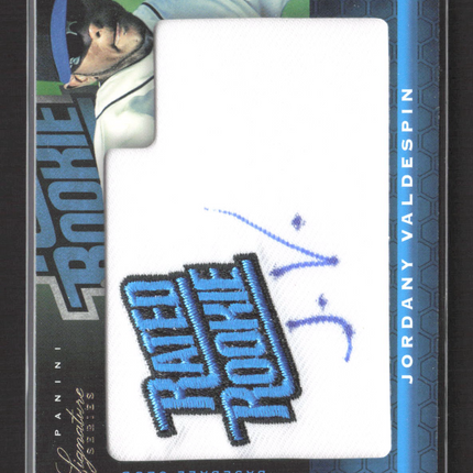 2012 Panini Signature Series Jordany Valdespin #126 Patch 056/299 Auto