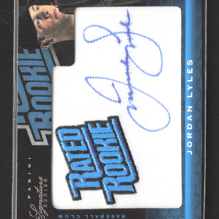 2012 Panini Signature Series Jordan Lyles #125 Rated Rookie Patch /299 Auto