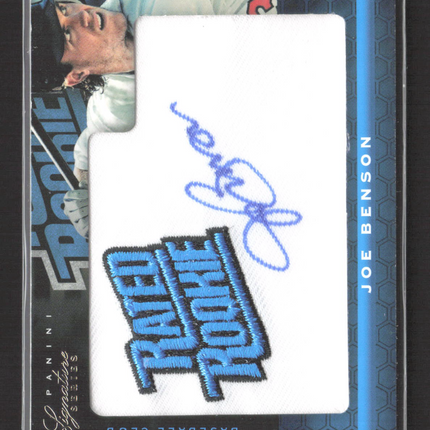 2012 Panini Signature Series Joe Benson #123 Rated Rookie Patch 002/299 Auto