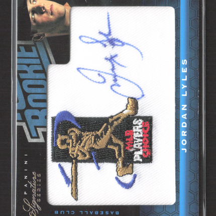 2012 Panini Signature Series Baseball Club Jordan Lyles #125 029/299 Auto Patch