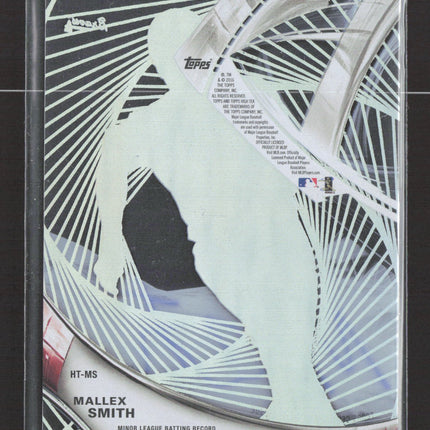 2016 Topps High Tek Mallex Smith #HT-MS RC Auto
