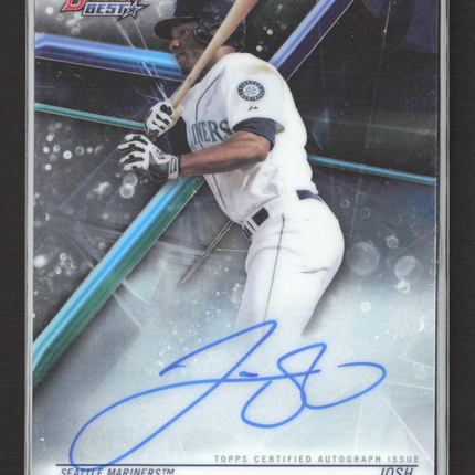 2018 Bowman's Best Josh Stowers #B18-JST Auto