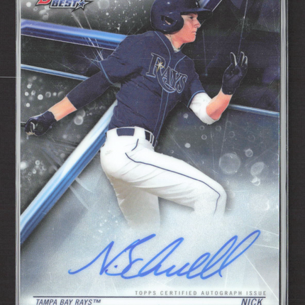 2018 Bowman's Best Nick Schnell #B18-NSC Auto