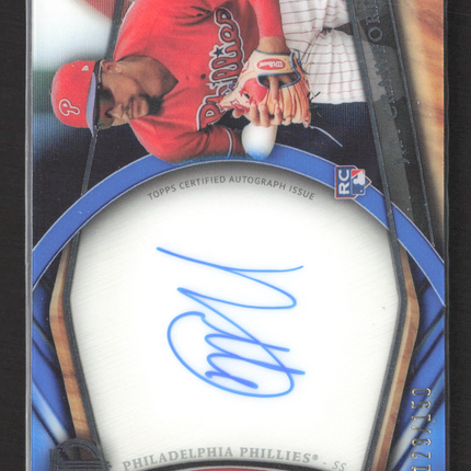 2018 Topps Tribute J.P. Crawford #TA-JC Blue 129/150 RC Auto