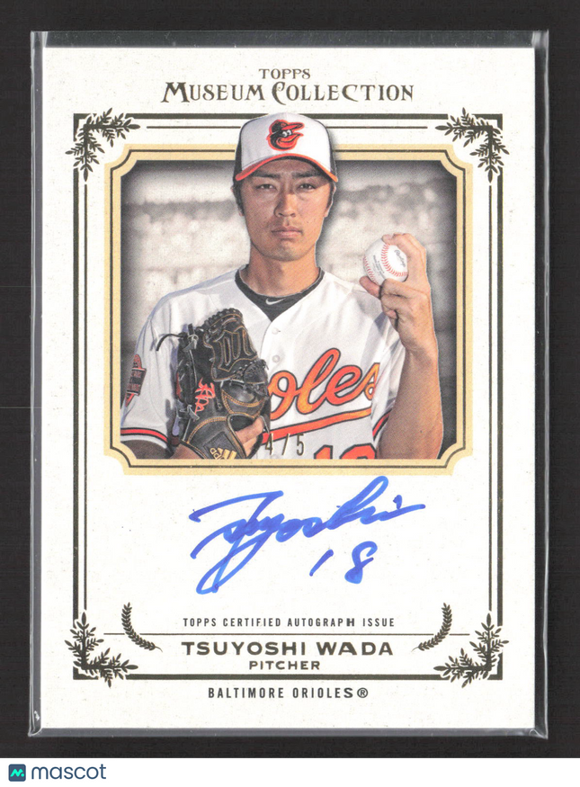 2013 Topps Museum Collection Tsuyoshi Wada #AA-TWA 4/5 Auto