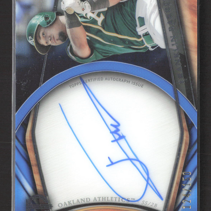 2018 Topps Tribute Franklin Barreto #TA-FBA 124/150 Auto