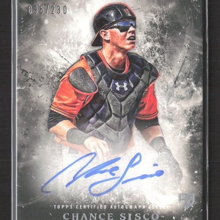 2018 Topps Inception Chance Sisco #RES-CS RC 095/230 Auto