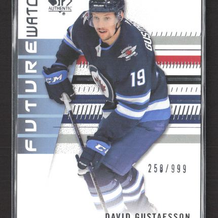 2020 Upper Deck SP Authentic Future Watch David Gustafsson #223 258/999