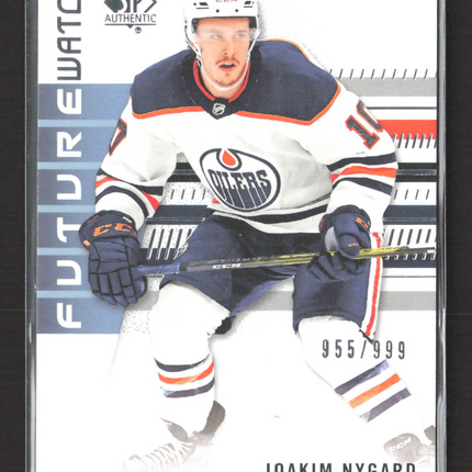 2020 Upper Deck SP Authentic Future Watch Joakim Nygard #206 955/999