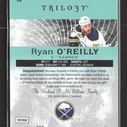 2018 Upper Deck Trilogy Ryan O'Reilly #18 Jersey