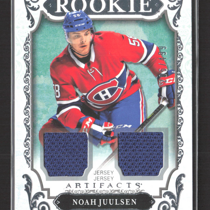 2017 Upper Deck Artifacts Noah Juulsen #161 206/499 Jersey