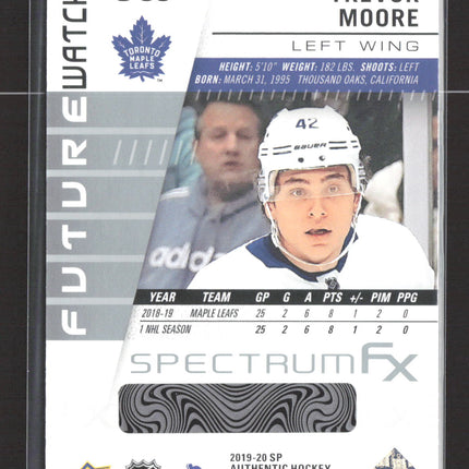 2020 Upper Deck SP Authentic Spectrum FX Trevor Moore #S-65 Level 2
