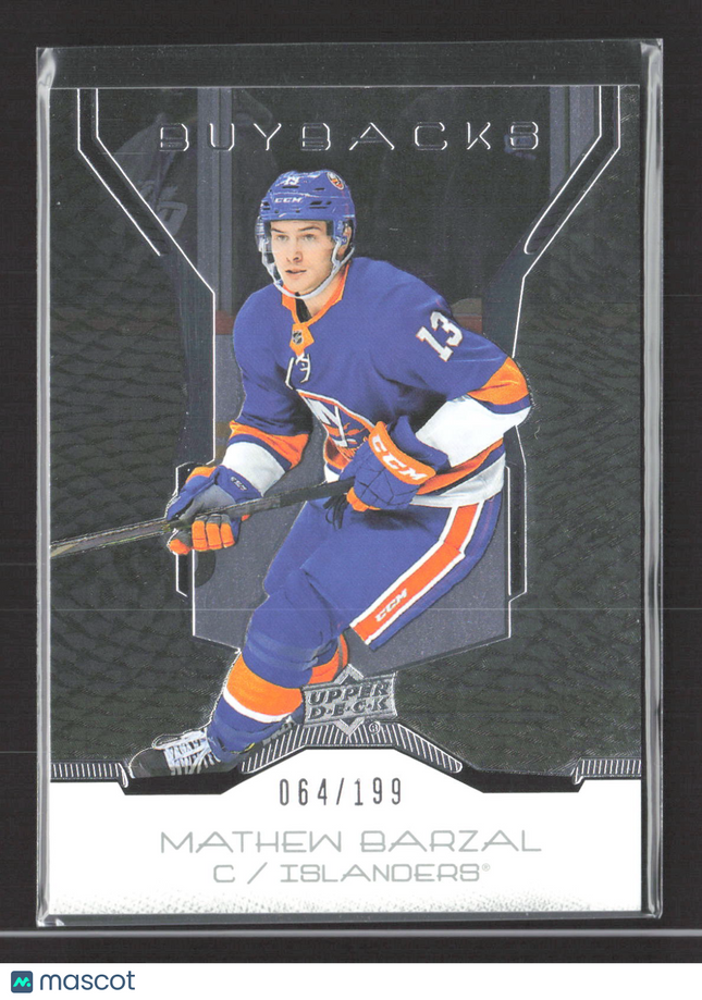 2019 Upper Deck Buybacks Mathew Barzal #1 064/199