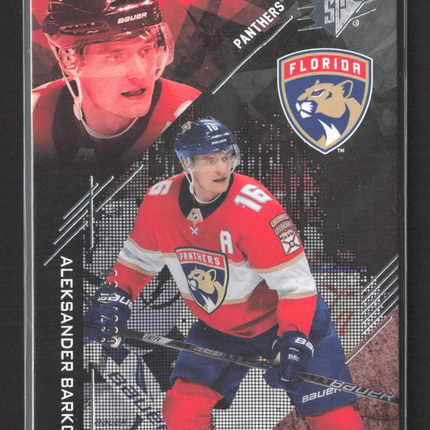 2017 Upper Deck SPx Hockey Aleksander Barkov #ET86E /299